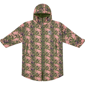 2024 Nyord Sherpa Wool Lined Change Robe NCRAD  Camo Print